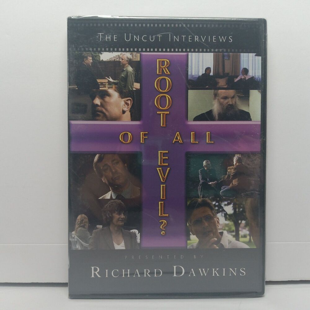 Richard Dawkins The Root Of All Evil? The Uncut Interviews 3 DVD Set